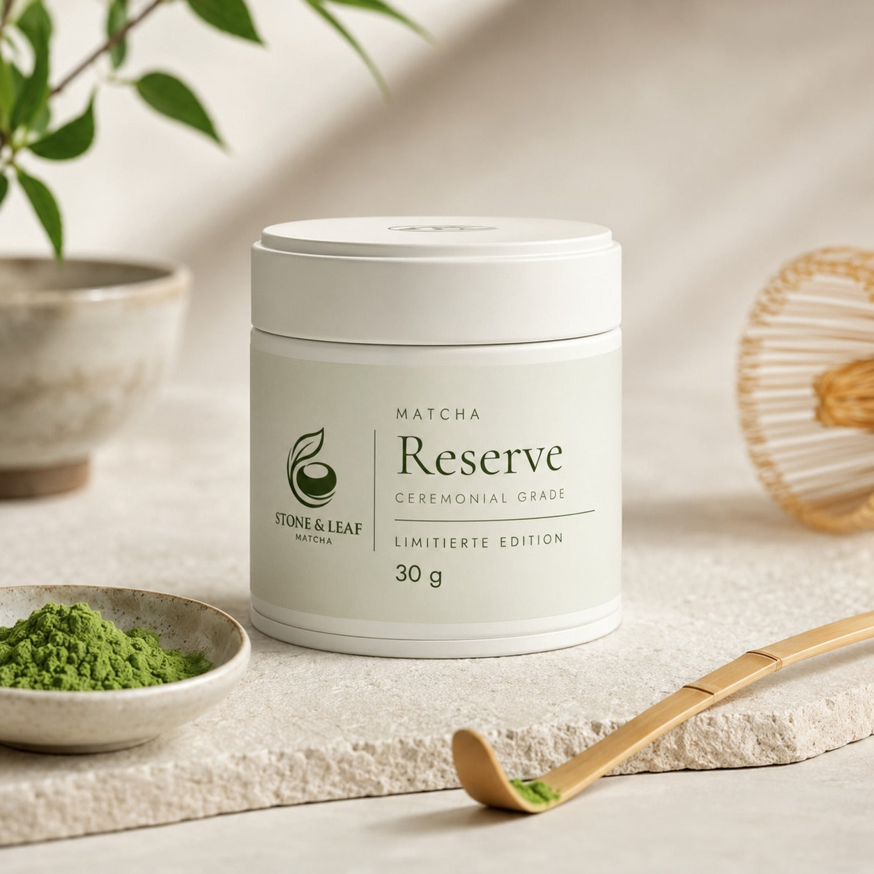 Stone & Leaf Reserve Matcha · 30 g
